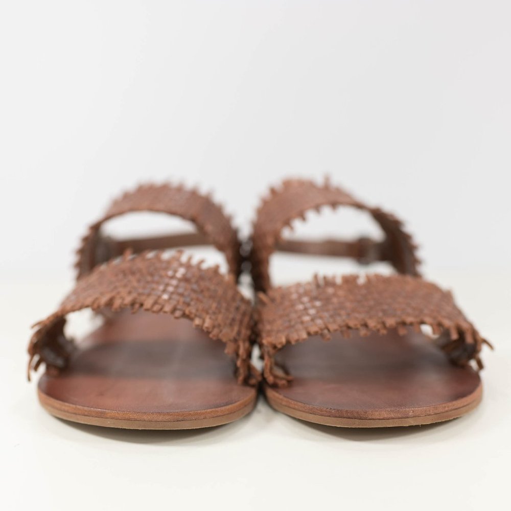 Splendid Thomas Woven Leather Sandals - Picture 3 of 14